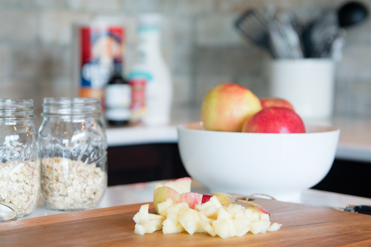 Apple Cinnamon Overnight Oats - A Sweet Fit Life